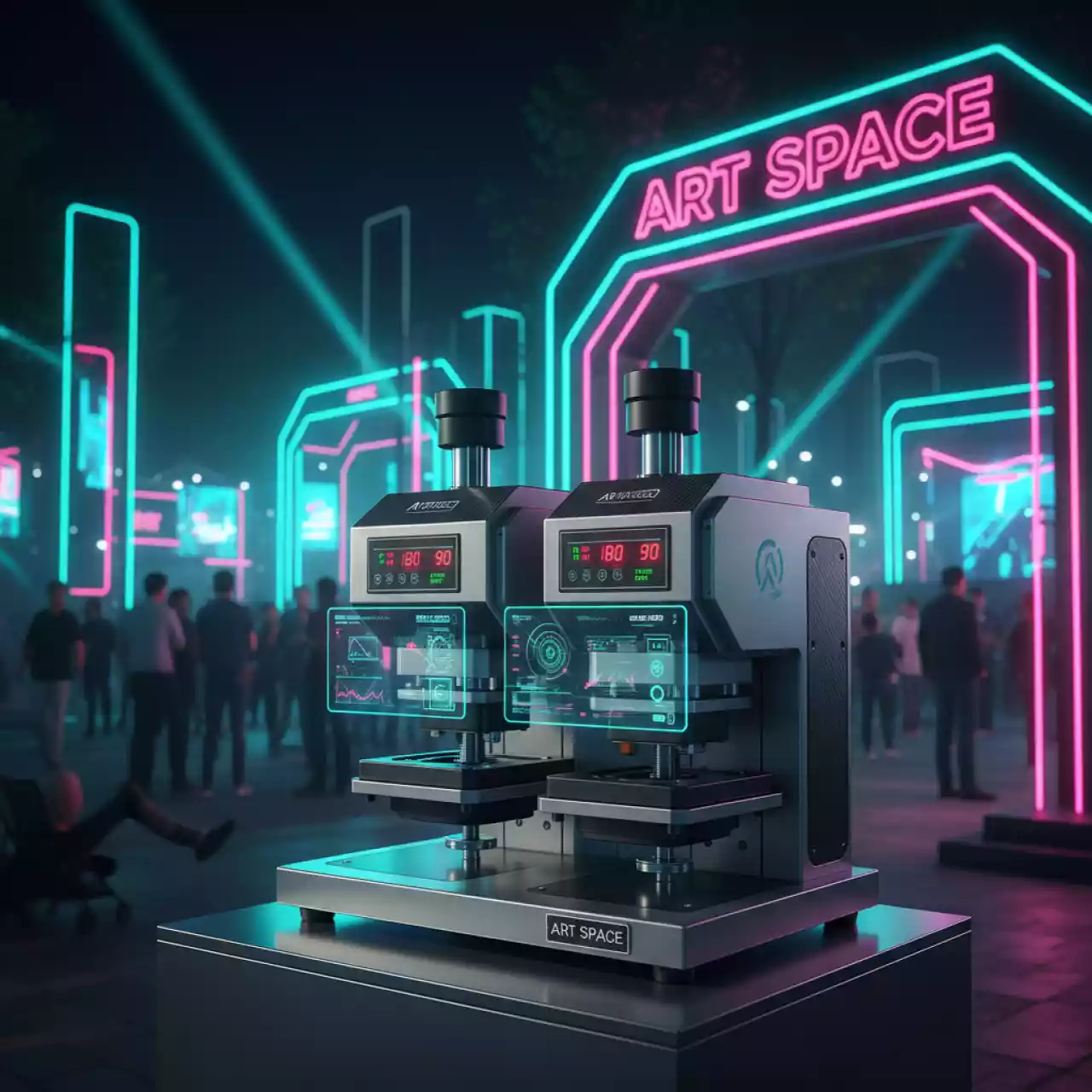 Аренда Пресс термотрансферный для кружек GS 203TA 2 станции в парке «Ривьера» — ART SPACE