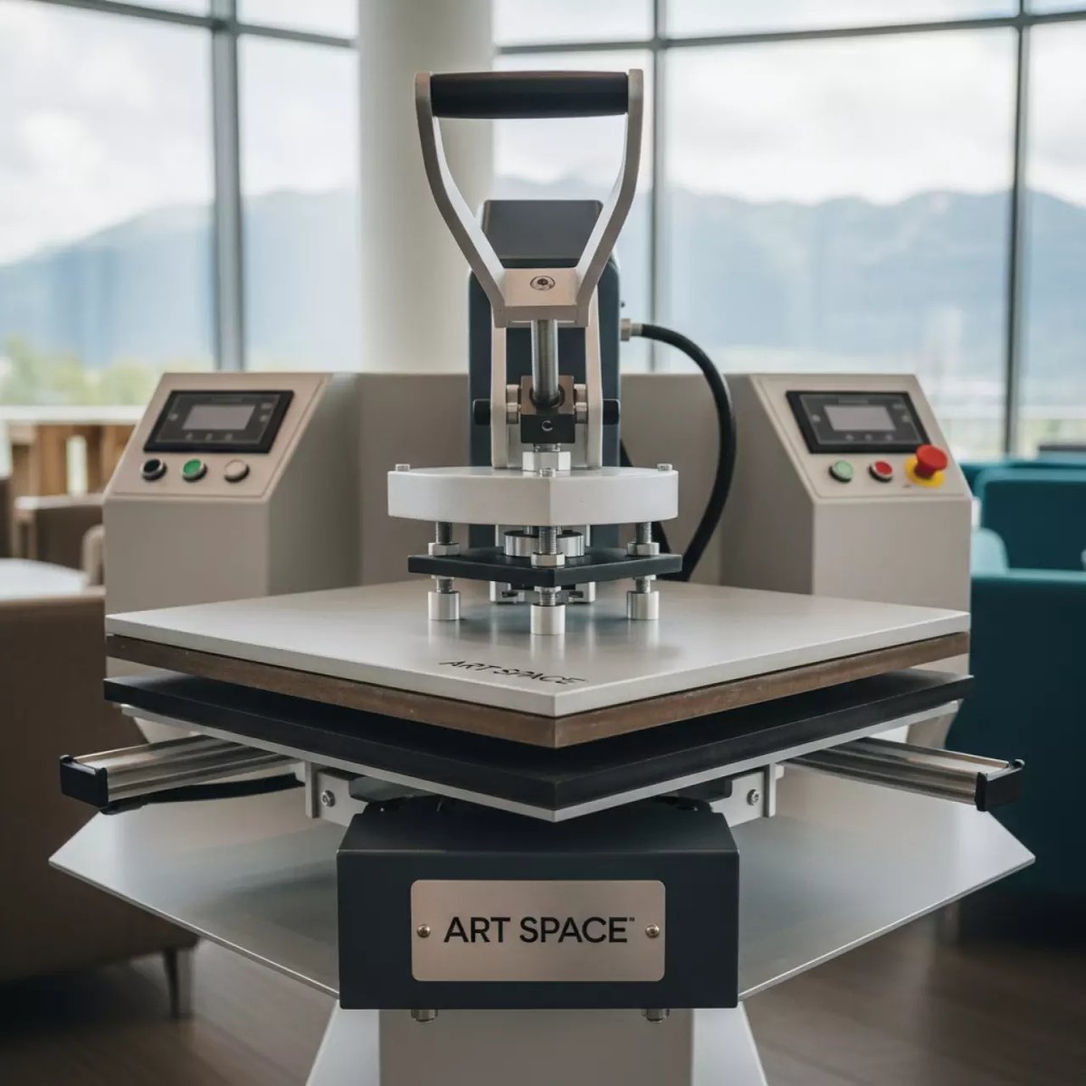 Аренда Пресс термотрансферный SCHULZE Swing Duo Pneu Press 40х50 см в Гранд Отель Поляна — ART SPACE