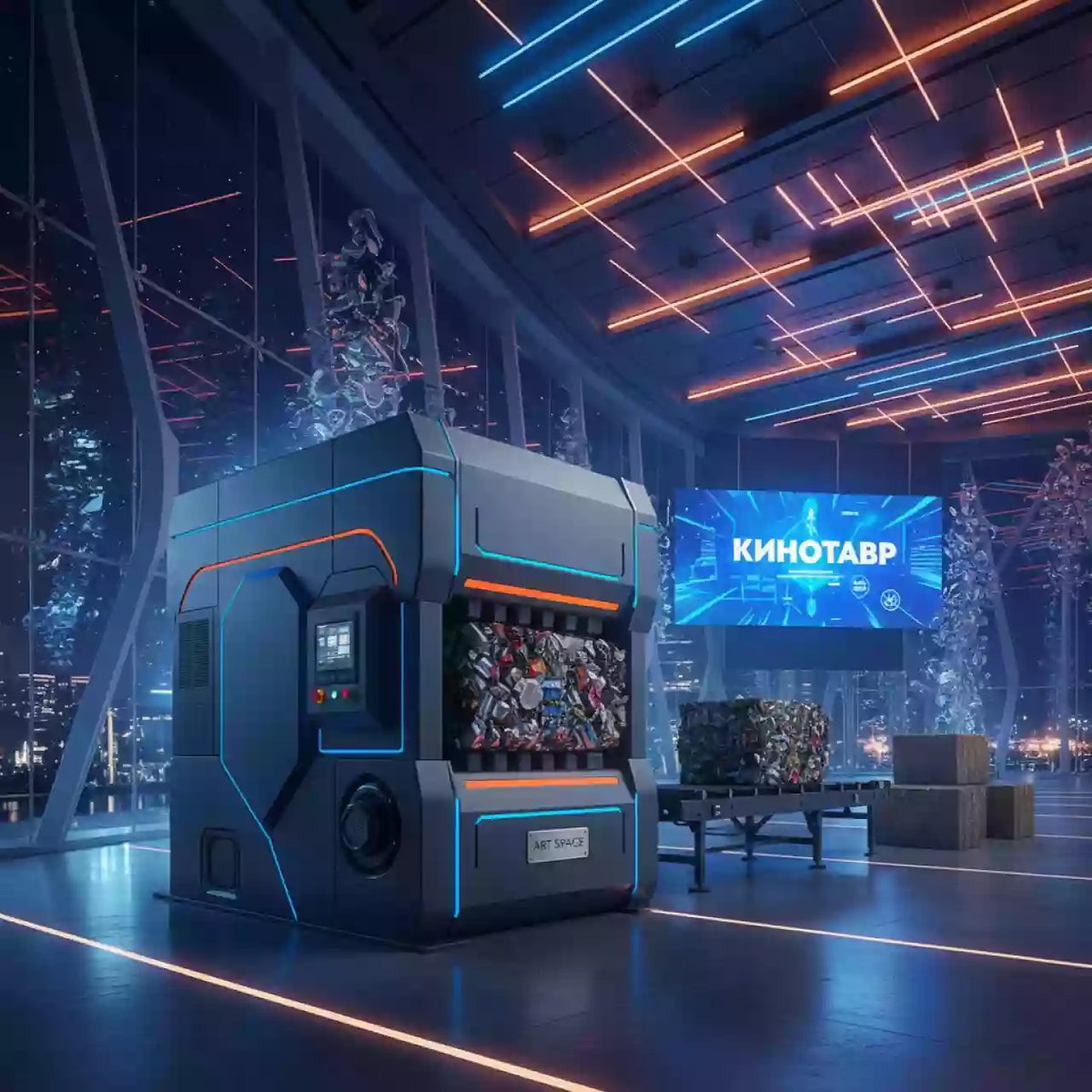 Аренда Пресс упаковщик HSM 35VL 400V в Karat Resort — ART SPACE