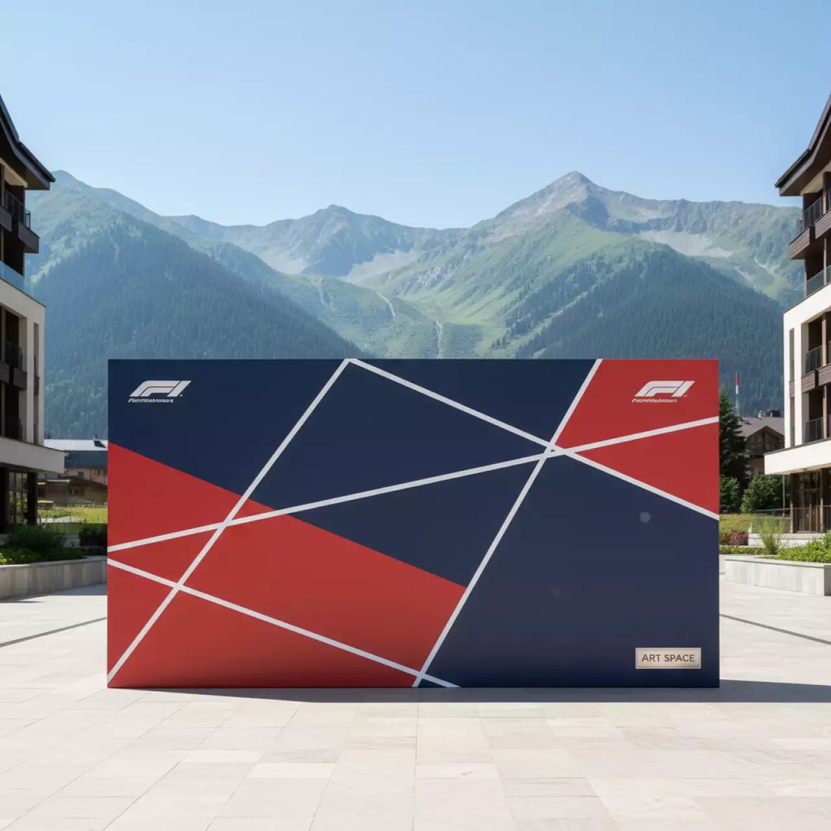 Аренда Пресс волл 4х2,5 м 29 613 в Поляна 1389 Отель и Спа — ART SPACE