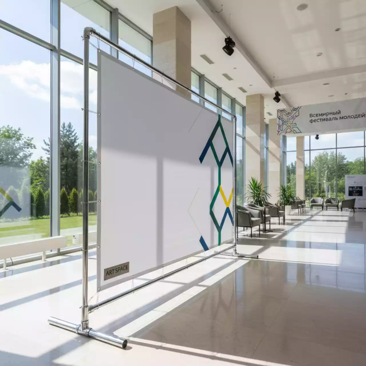 Аренда Пресс волл Джокер 2,5х2 м в санатории «Русь» — ART SPACE