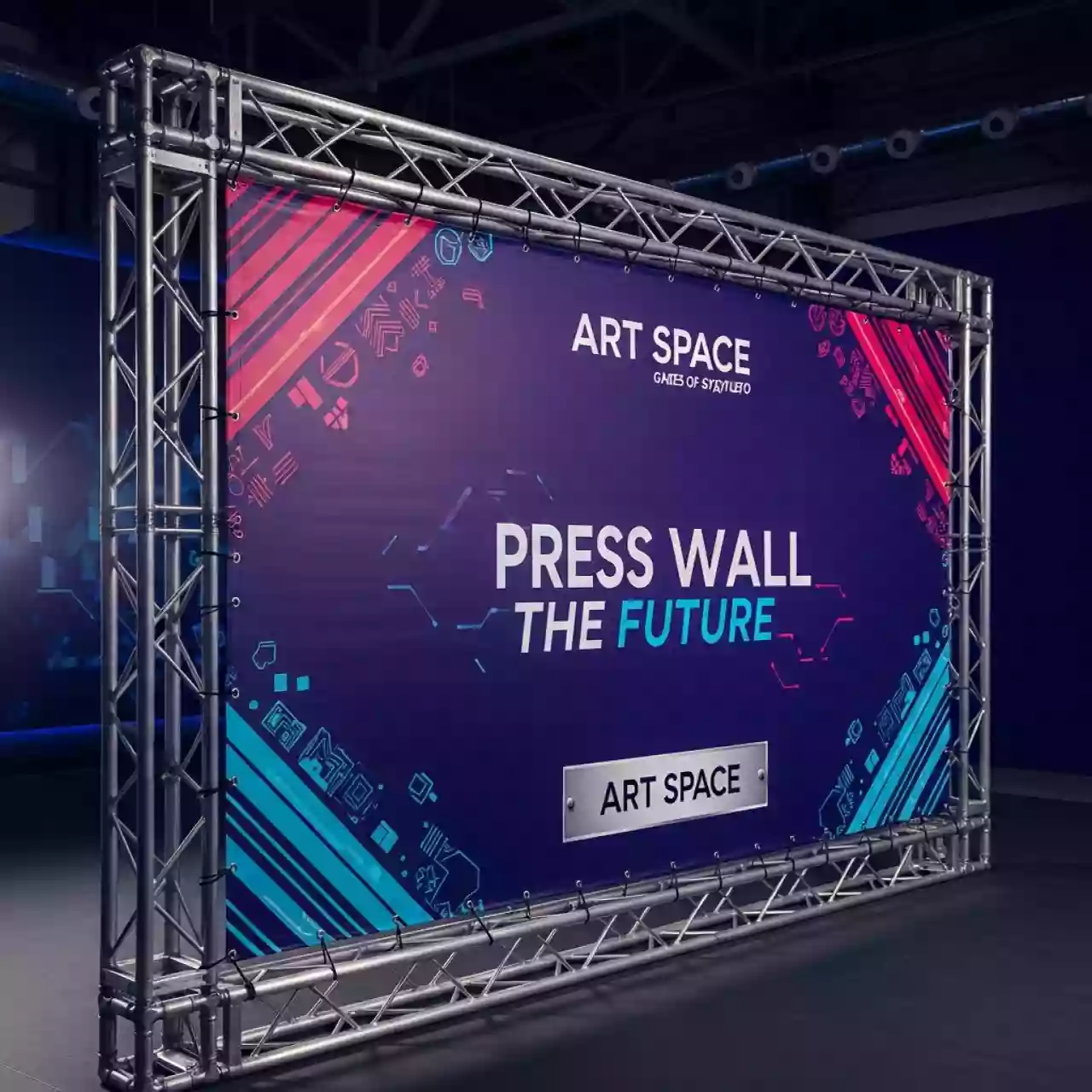 Аренда Пресс волл Джокер 3х2,5 м в ледовом дворце «Роза Хутор» — ART SPACE