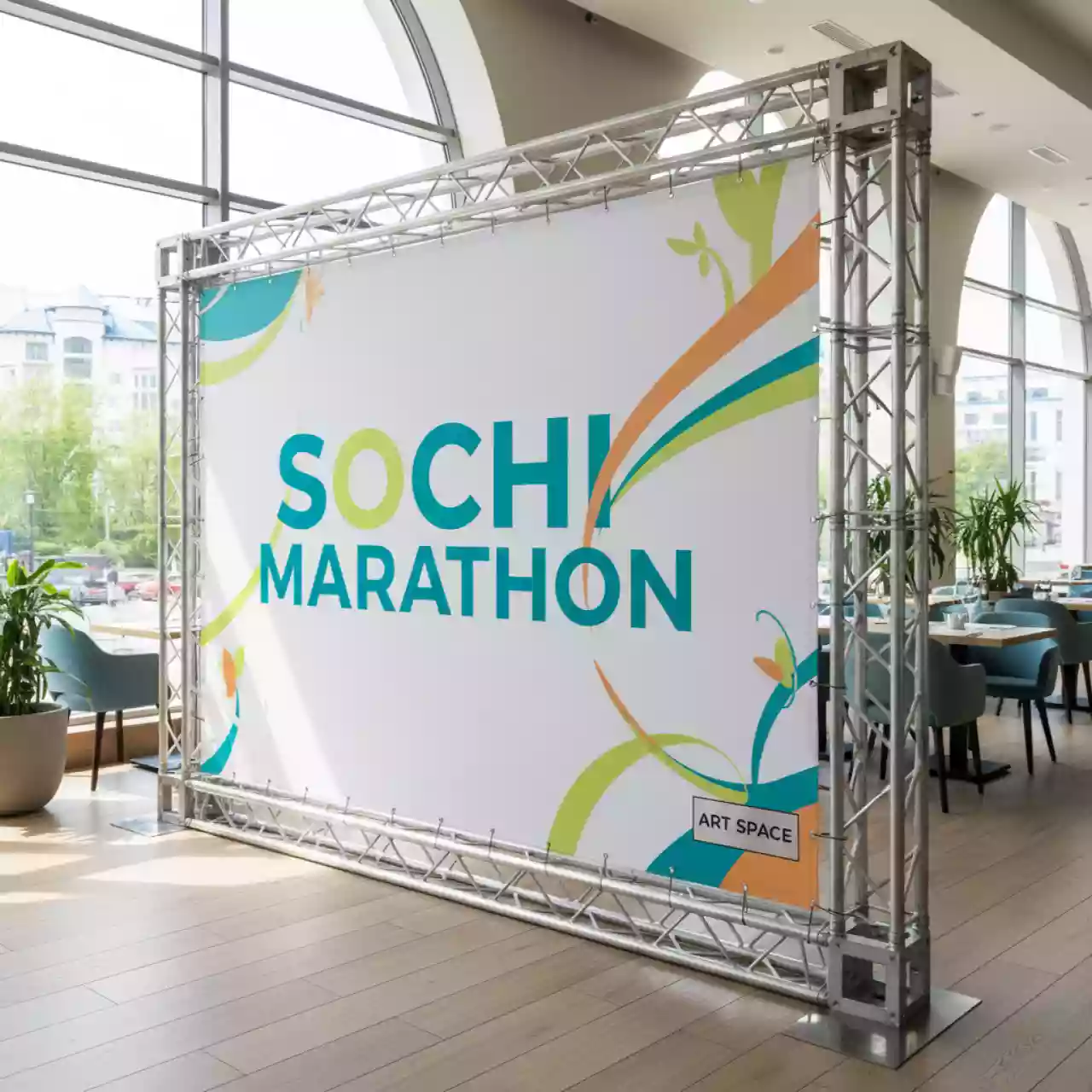 Аренда Пресс волл Джокер в ресторане «Sanremo» — ART SPACE