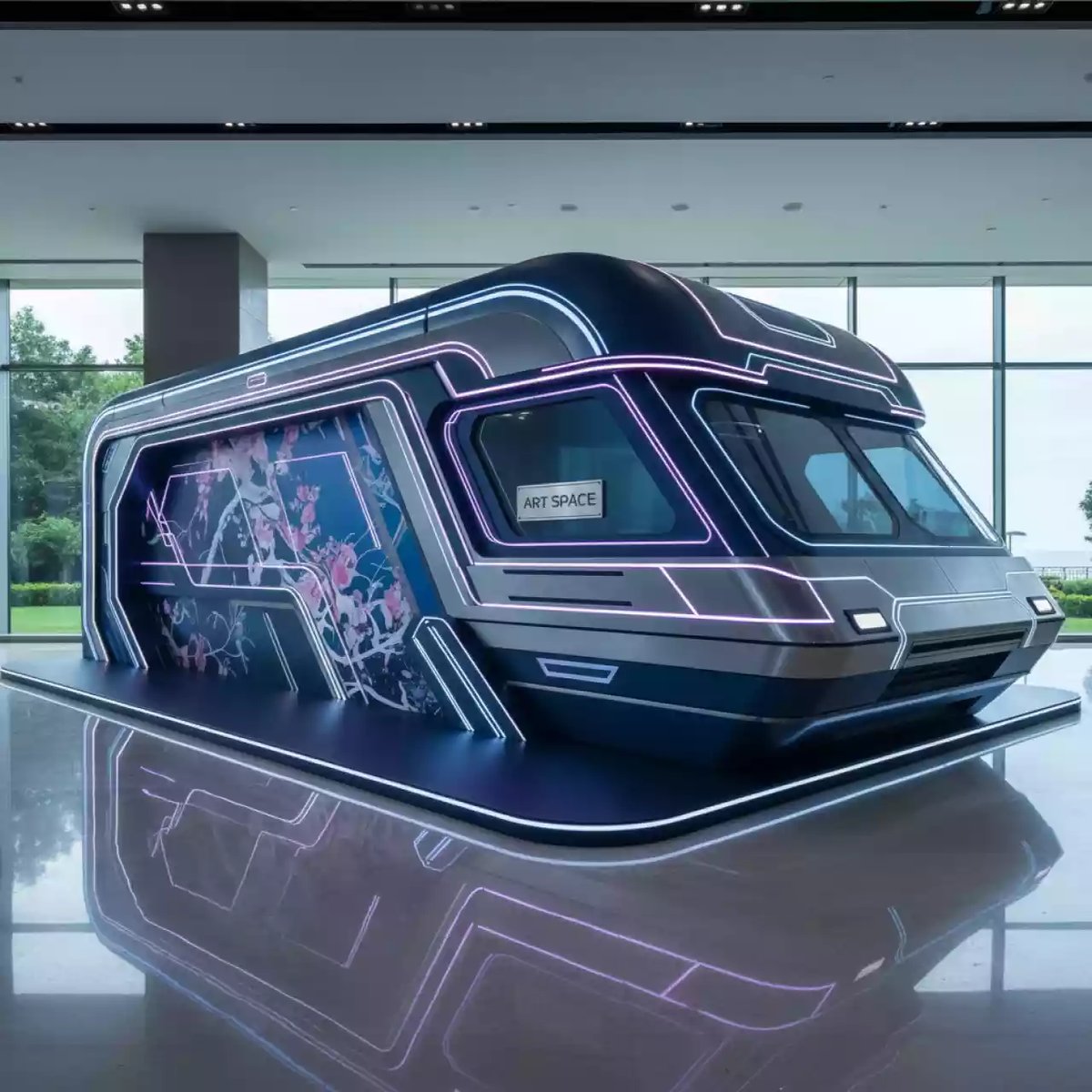 Аренда Пресс волл фотозона Новогодний экспресс в комплексе «Дагомыс» — ART SPACE