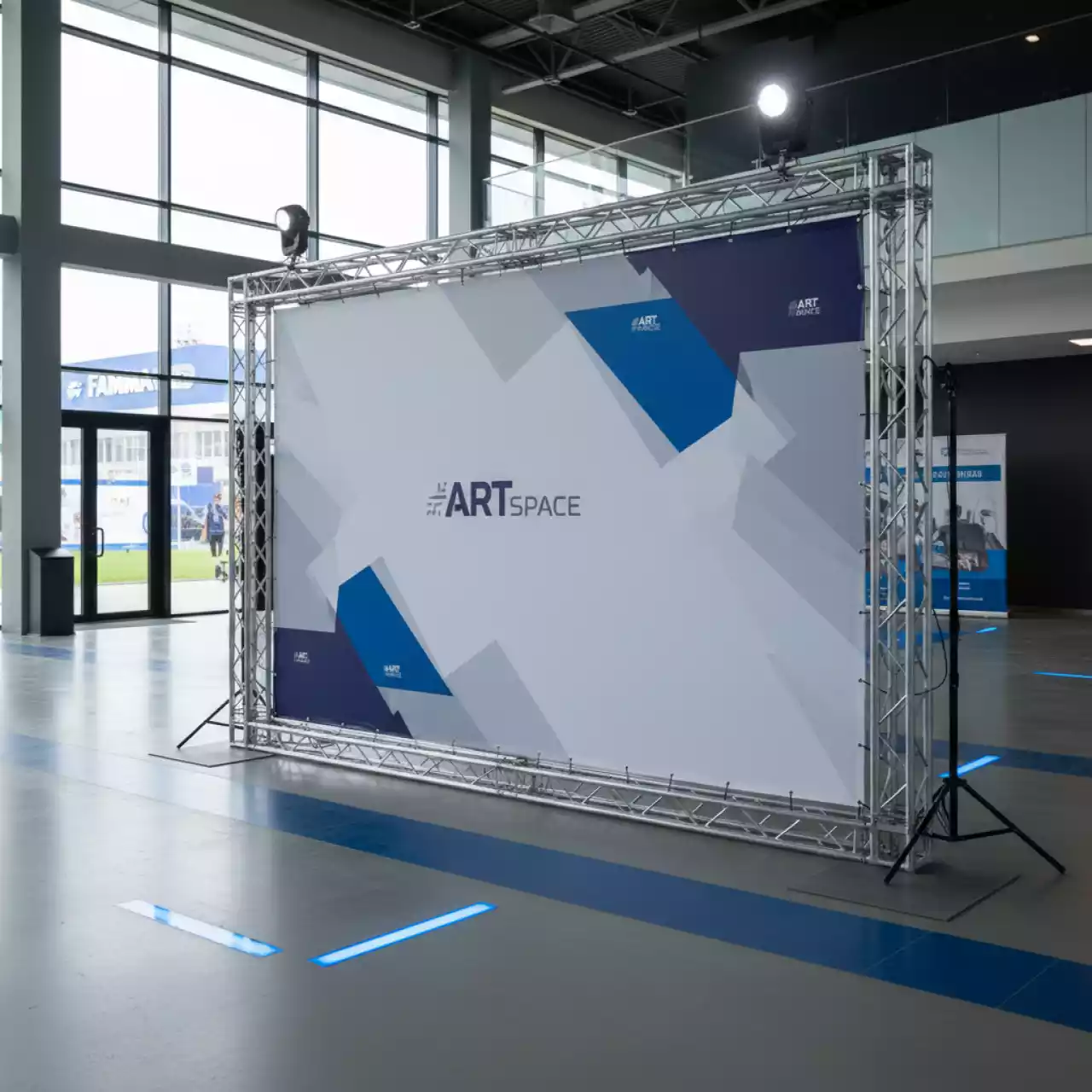 Аренда Пресс волл Joker 2х2 в Gamma Sirius — ART SPACE