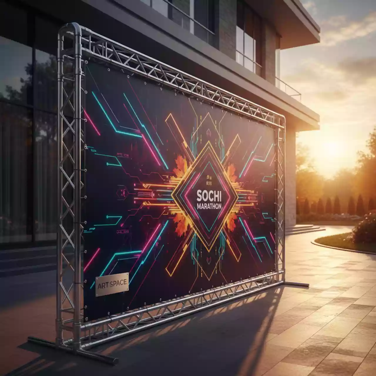 Аренда Пресс волл Joker 3х2,5 м в Karat Resort — ART SPACE