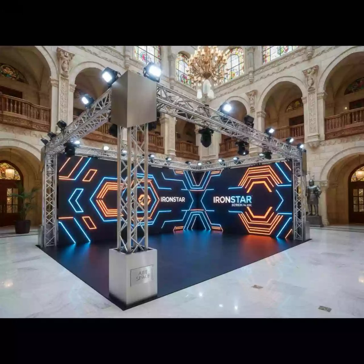 Аренда Пресс волл Screen max в отеле «Богатырь» — ART SPACE