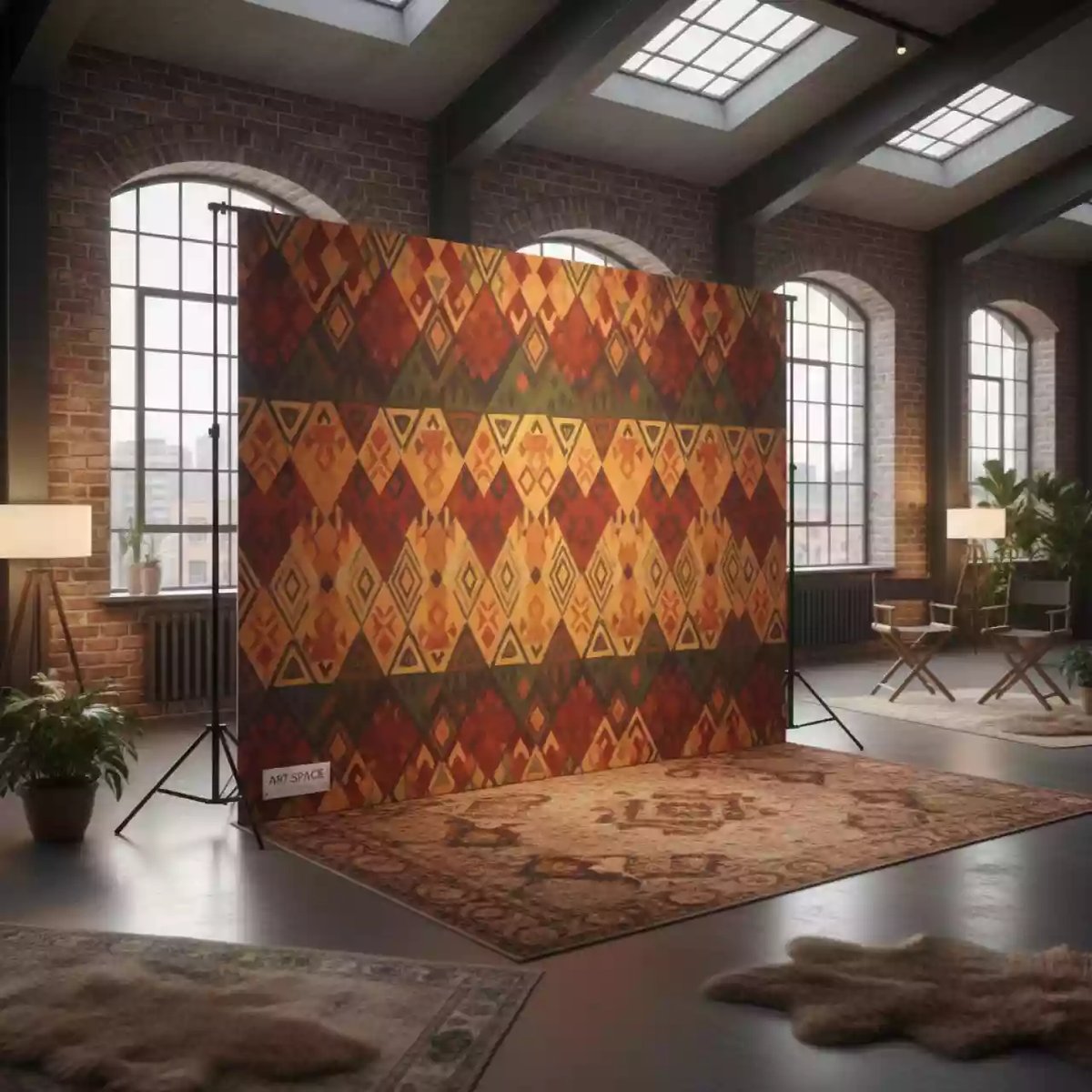 Аренда Пресс волл тип M печать Студия 21 — ART SPACE