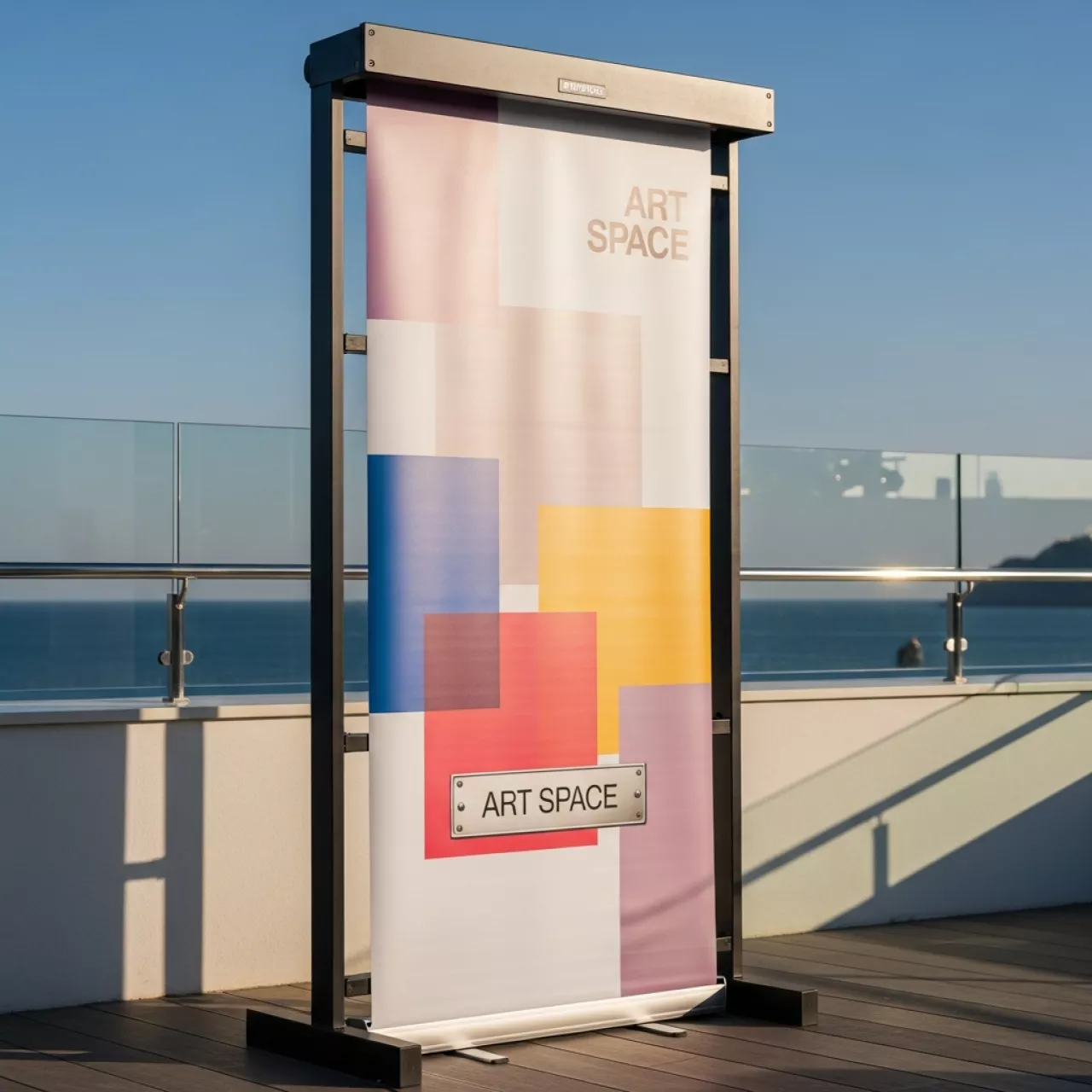 Аренда Пресс волл тип M с печатью 600 DPI в пляжном комплексе VinoGrad — ART SPACE