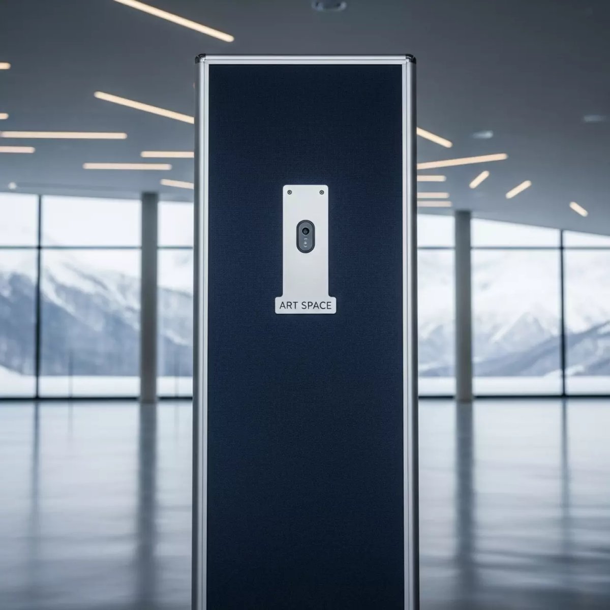 Аренда Пресс волл тканевый Altec ST 1 в ледовом дворце «Роза Хутор» — ART SPACE