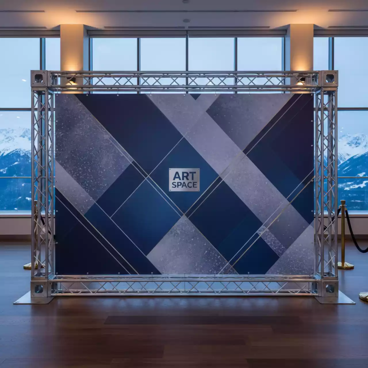 Аренда Пресс воллы джокер на площадке Rosa Peak (2320м) — ART SPACE