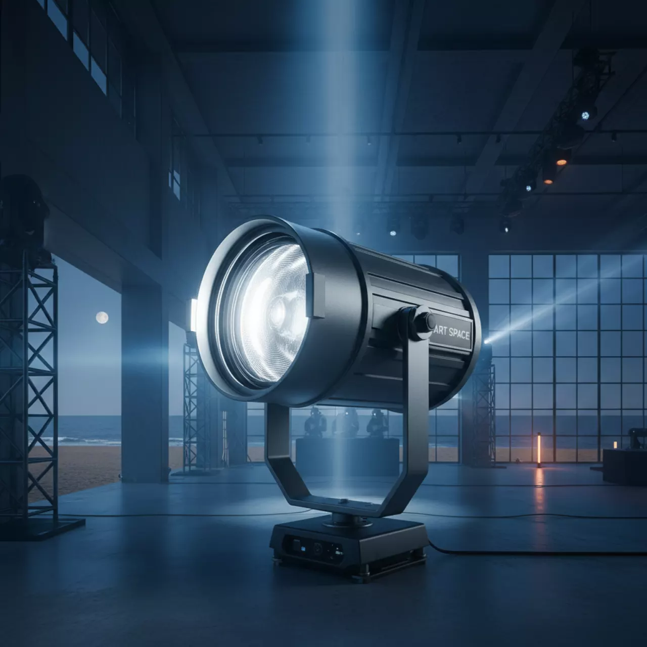 Аренда Прибор сценический световой Rexus MH 240 на пляже «Маяк» — ART SPACE
