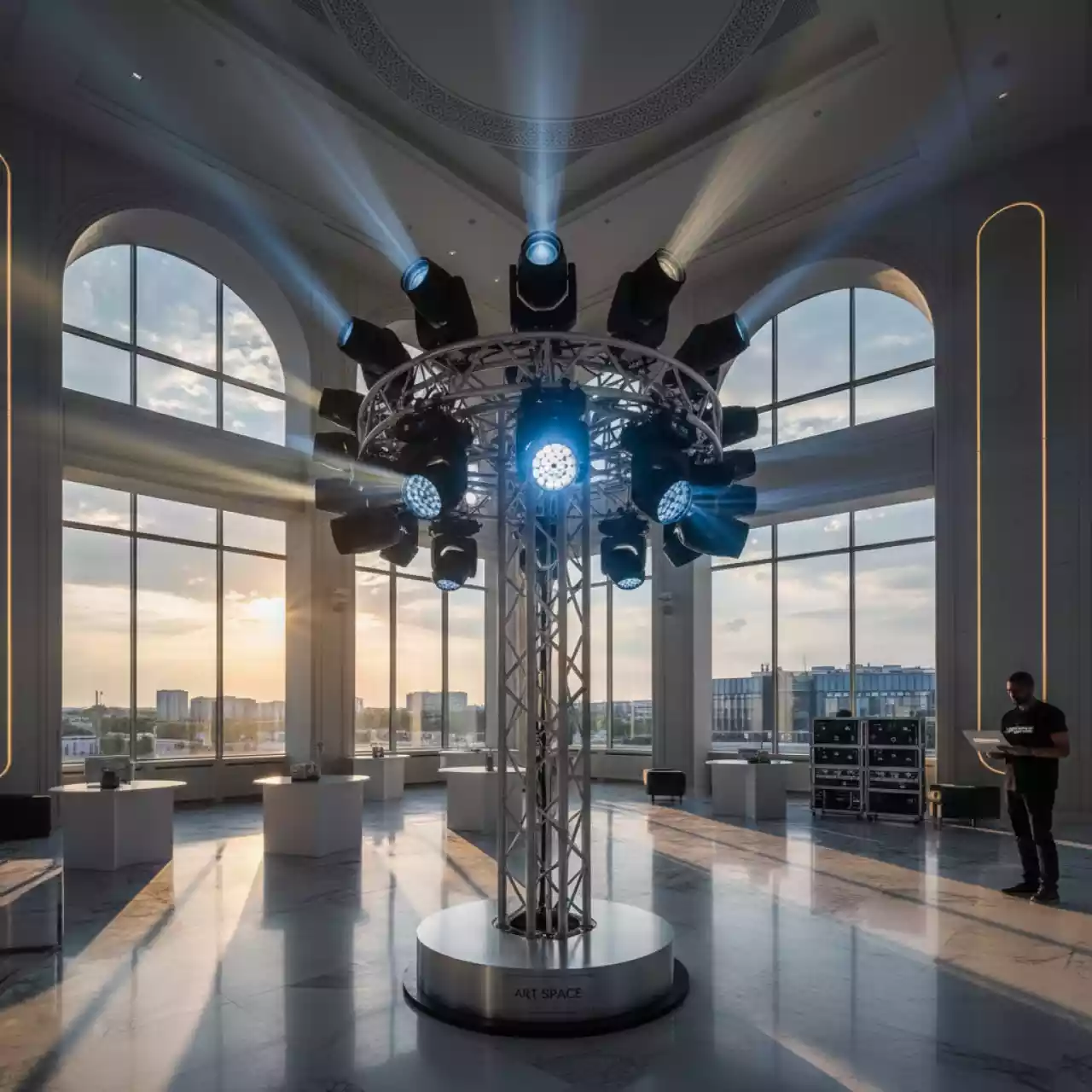 Аренда Прибор светомузыкальный Acme Centerlight в Stella di Mosca — ART SPACE