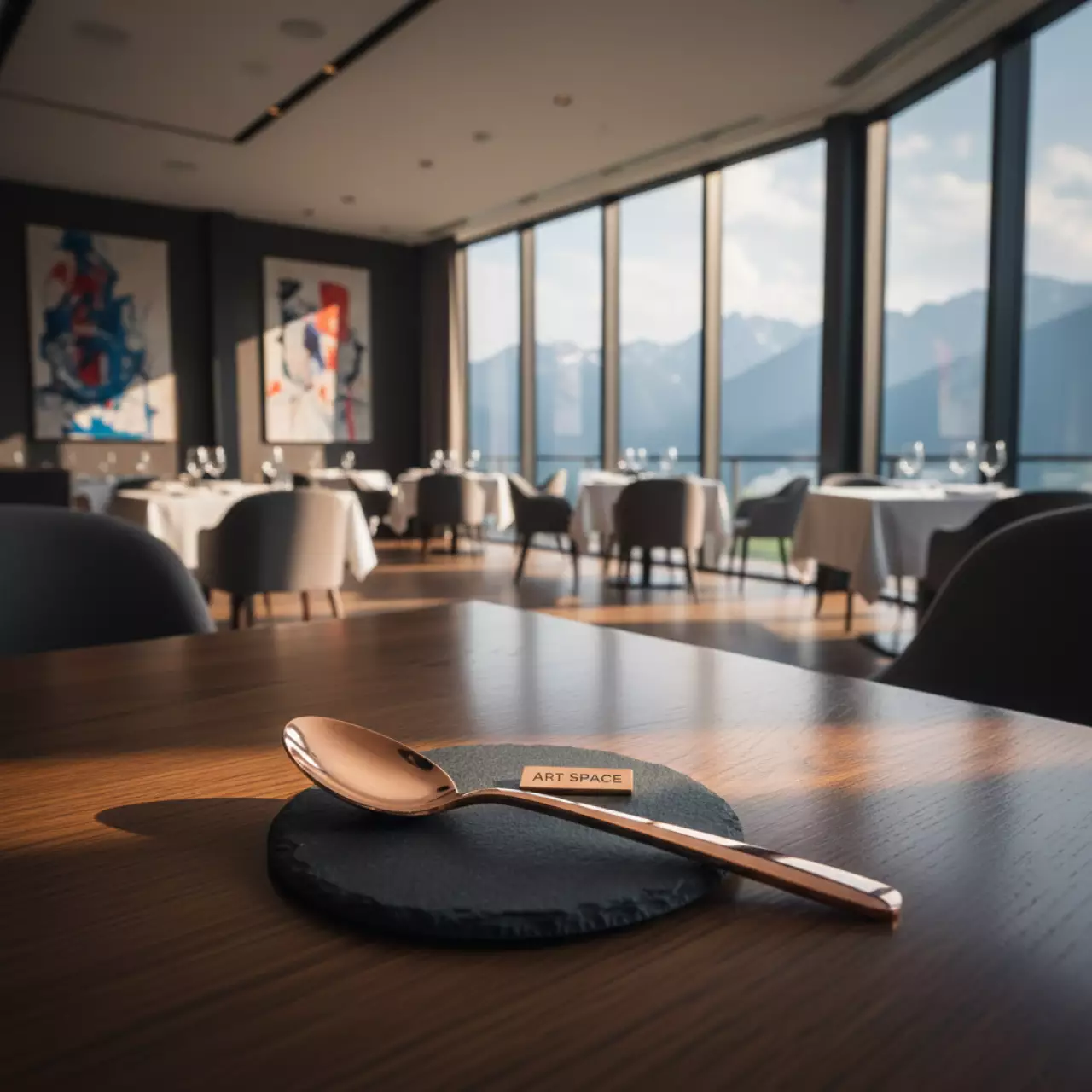 Аренда Приборы медные БЕЙКЕР чайная ложка в ресторане «Высота 5642» — ART SPACE