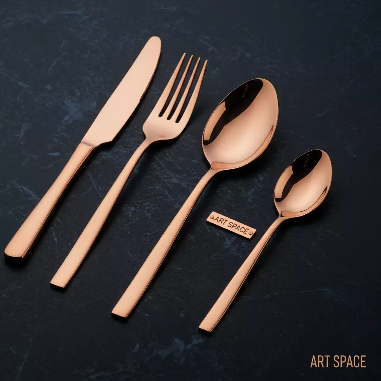 Аренда Приборы медные Бейкер набор 4 предмета в санатории «Черноморье» — ART SPACE