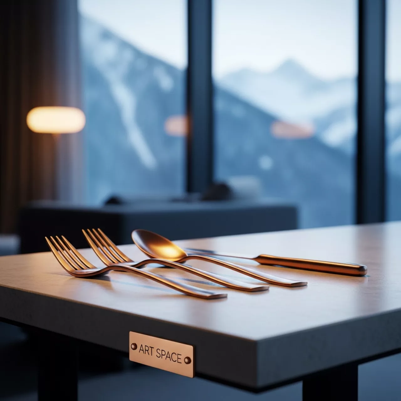 Аренда Приборы медные Бейкер набор из 6 предметов в Green Flow Hotel — ART SPACE