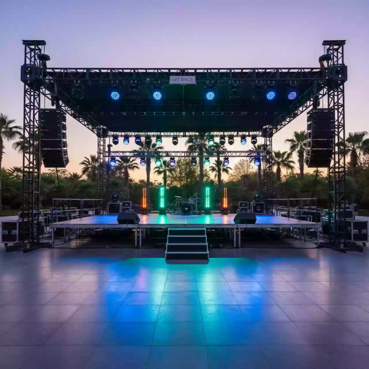 Аренда Приборы светодиодные статические в санатории «Сочи» — ART SPACE