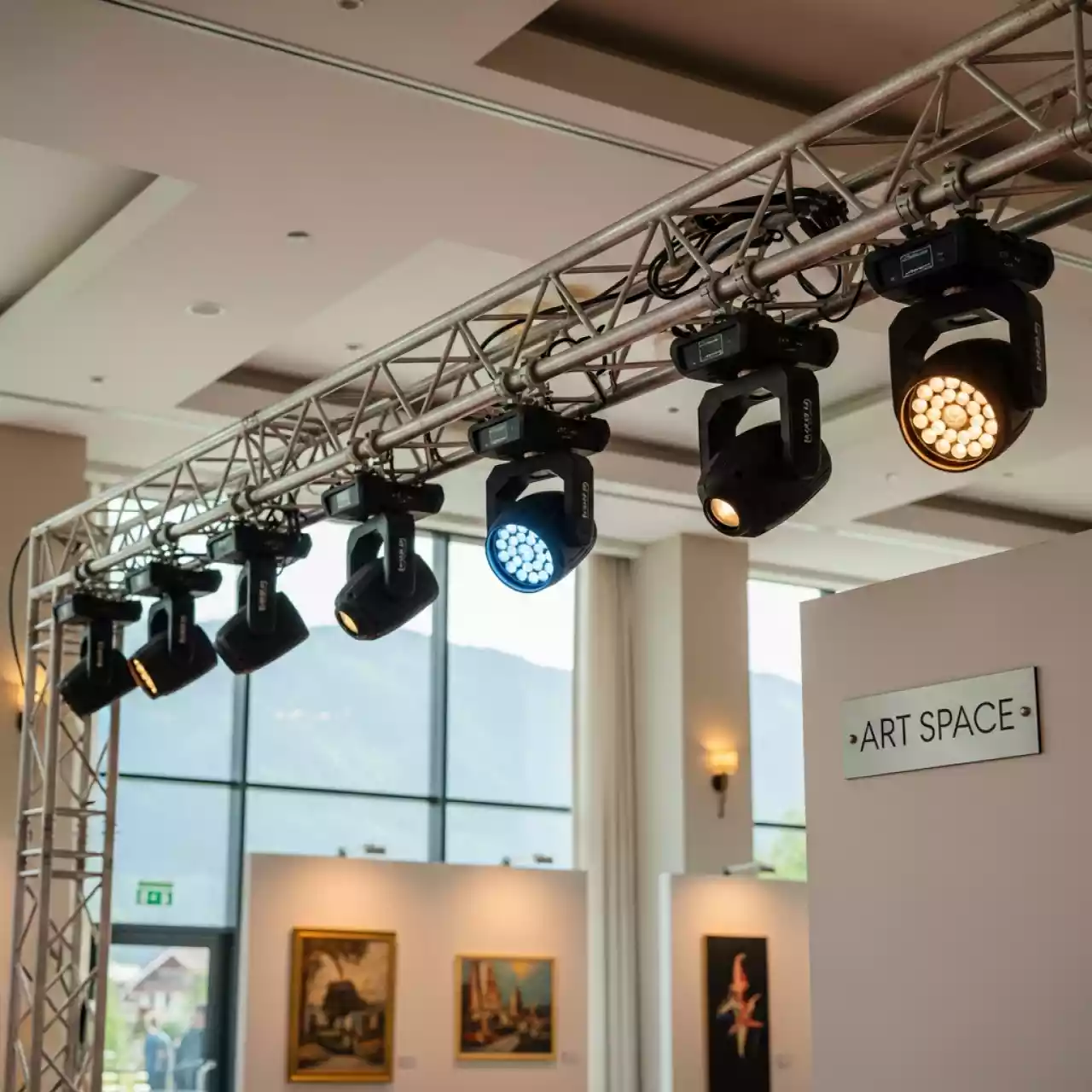 Аренда Приборы световые статичные в Гранд Отель Поляна — ART SPACE