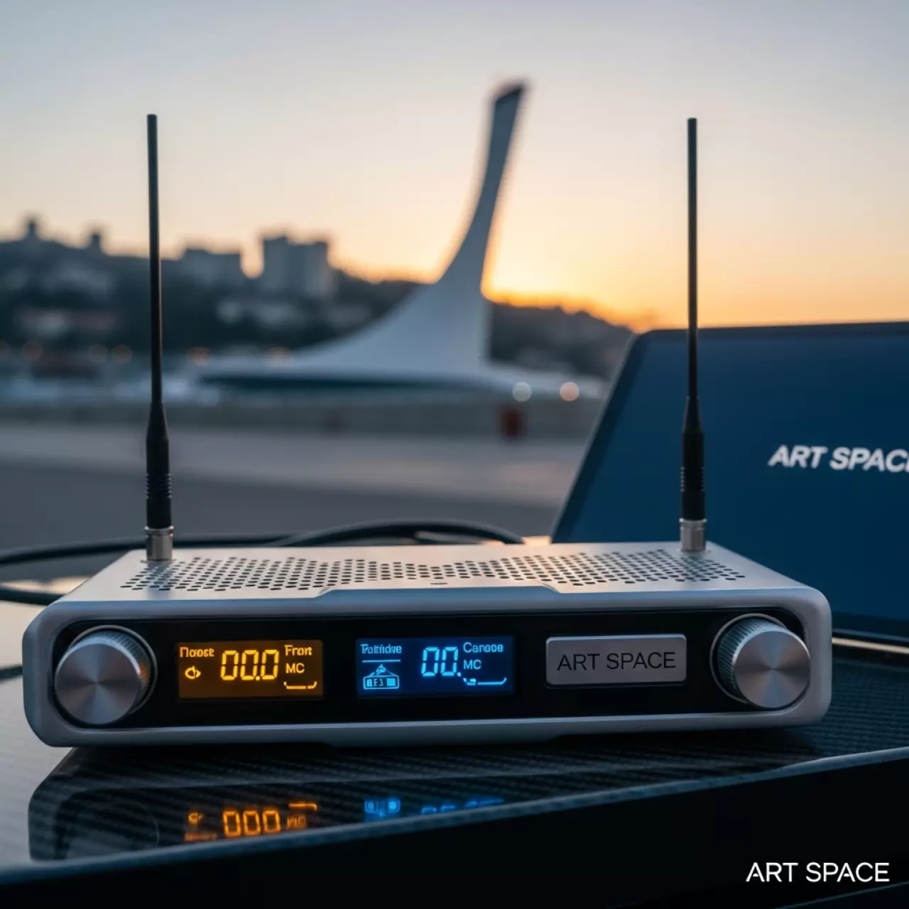 Аренда Приемник радиосистемы двухканальный Shure UR4D на территории Морпорта Сочи — ART SPACE