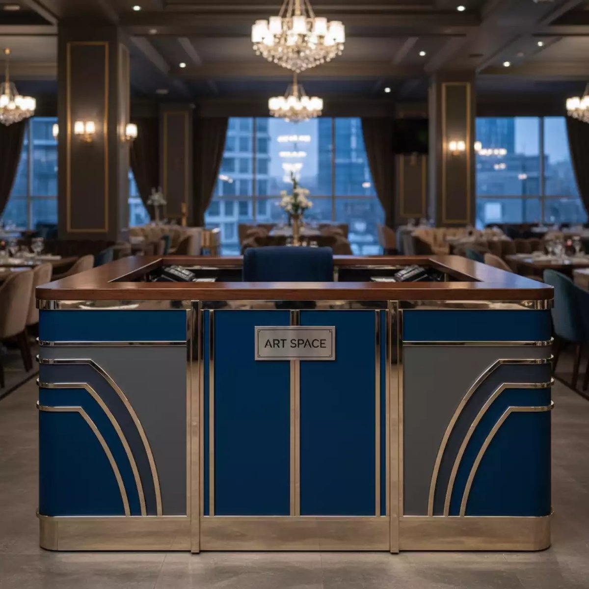 Аренда Прилавок кассовый в ресторане «Магадан» — ART SPACE