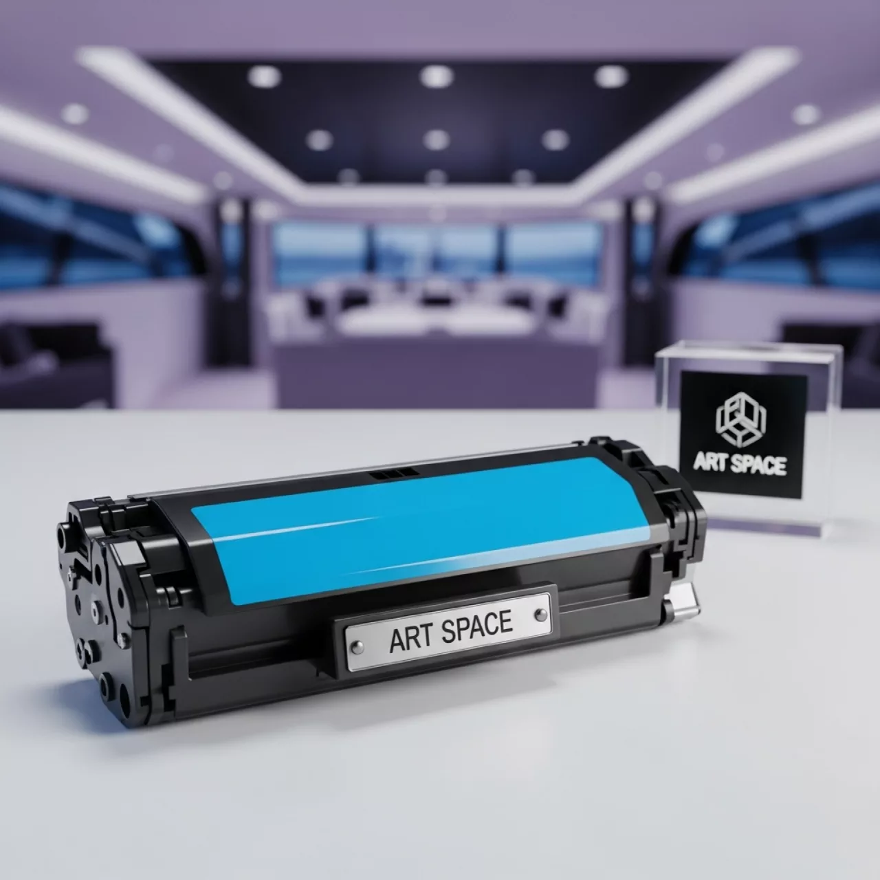 Аренда Принт картридж голубой Ricoh SPC250E на VIP-яхте (Имеретинский порт) — ART SPACE