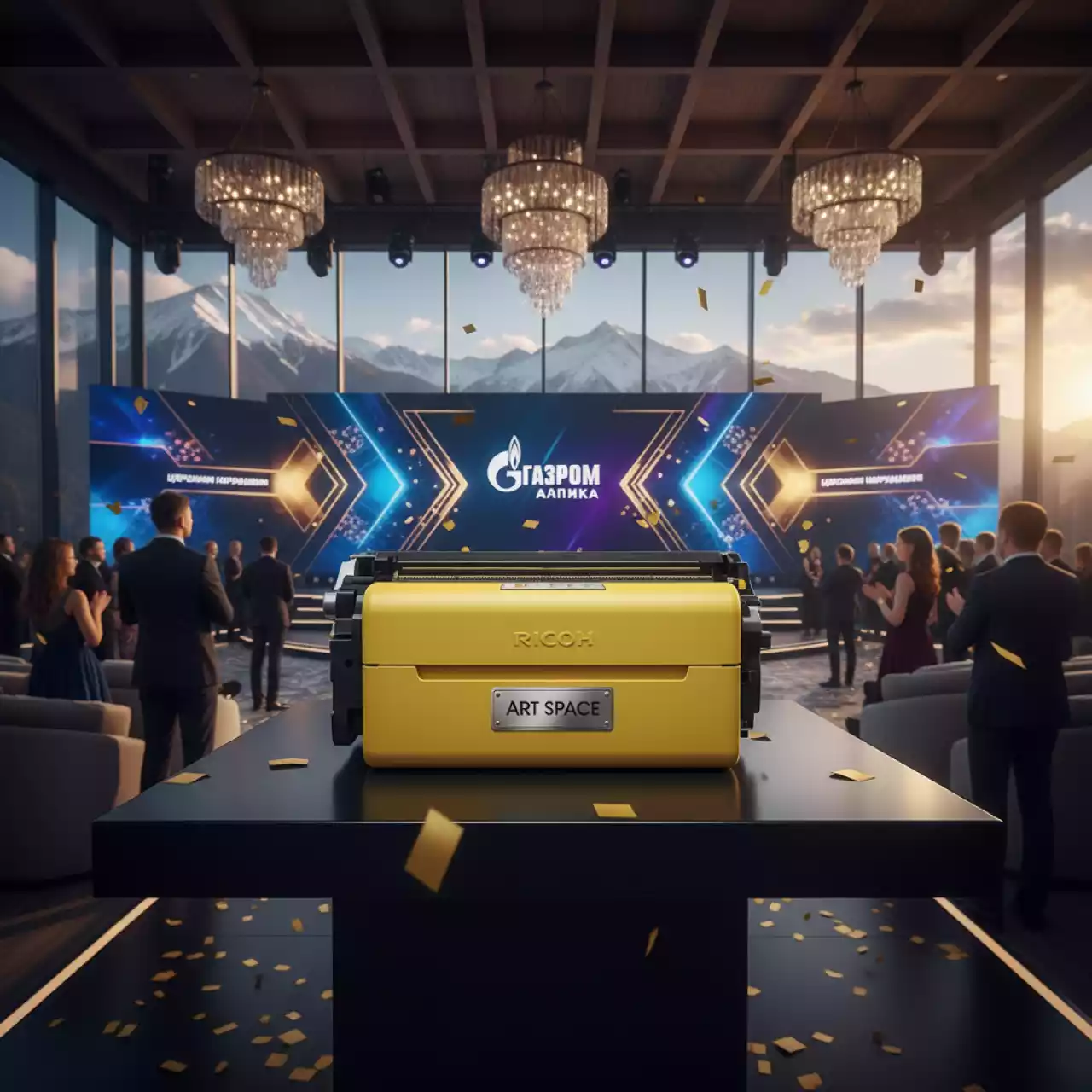 Аренда Принт картридж Ricoh MP C2550E желтый на курорте «Газпром» (Альпика) — ART SPACE