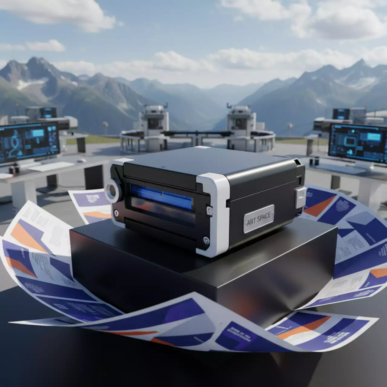 Аренда Принт картридж Ricoh SP311UXE на площадке Rosa Peak (2320м) — ART SPACE