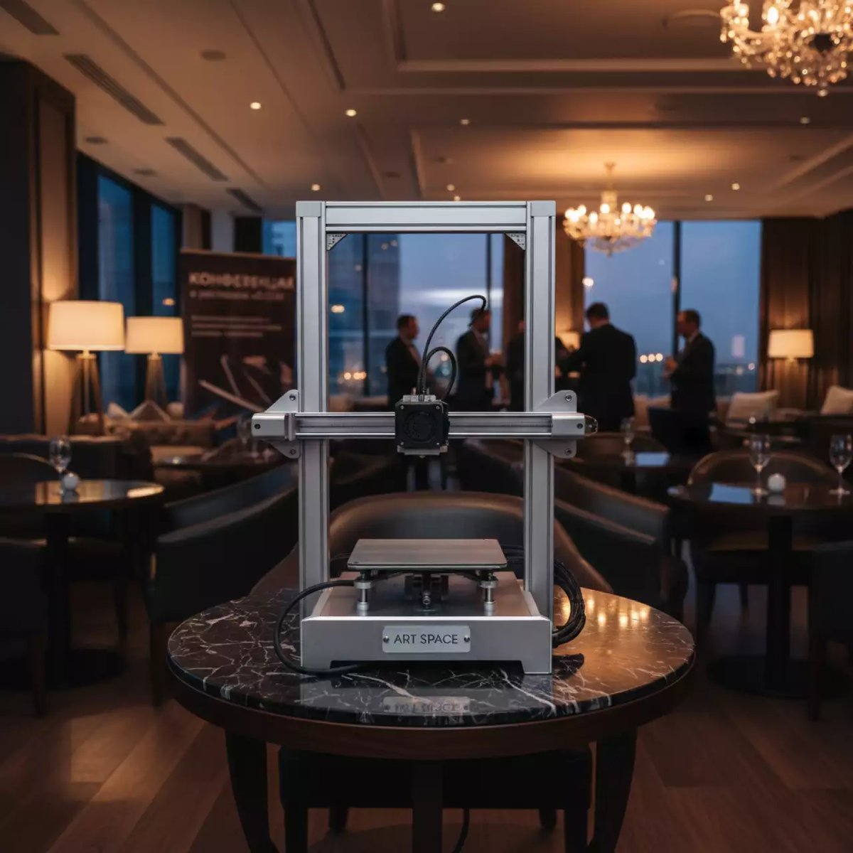 Аренда Принтер 3D Dreambot 3D L5 800 в ресторане «D.O.M» — ART SPACE