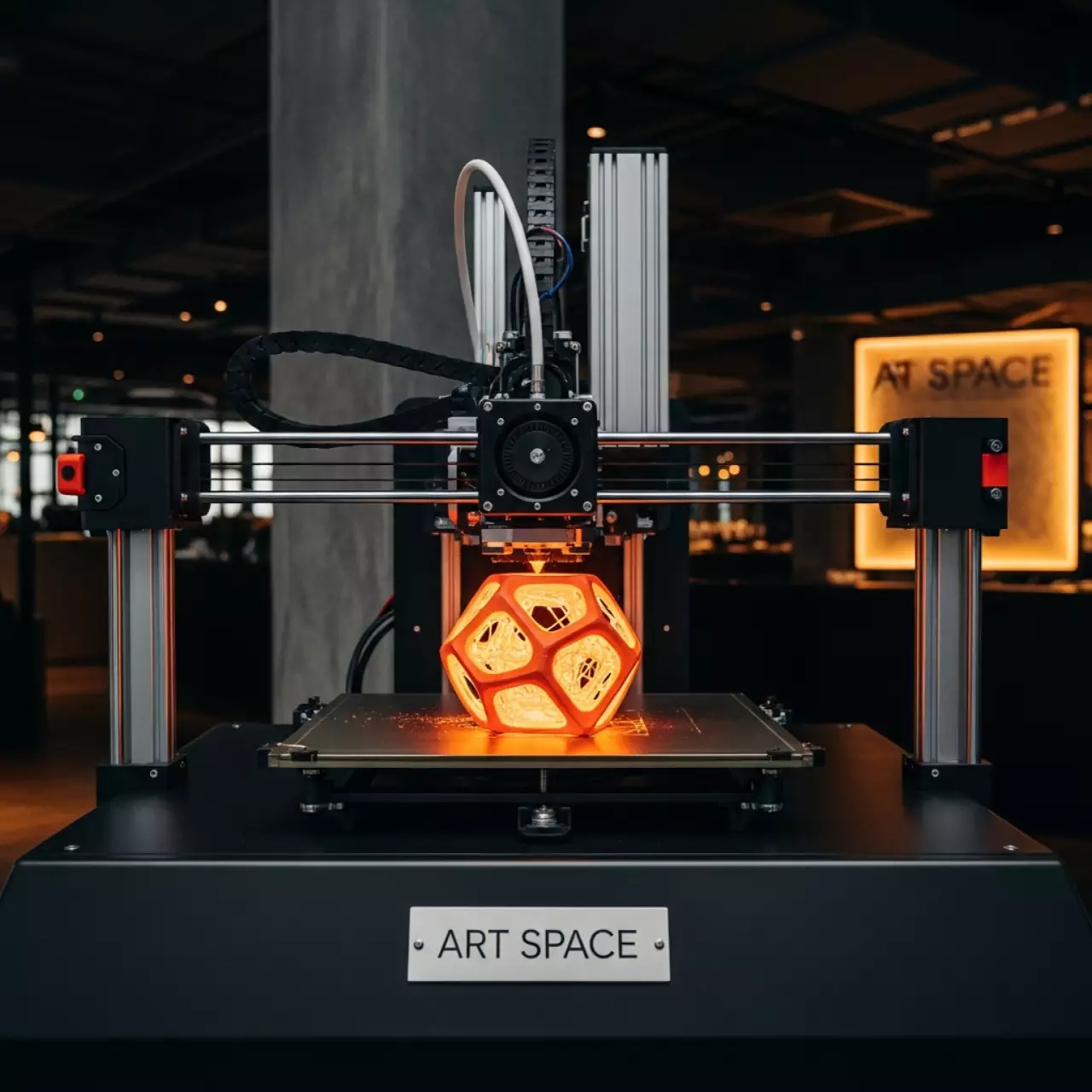 Аренда Принтер 3D Elegoo Neptune 4 Max набор для сборки в ресторане «Voda» — ART SPACE