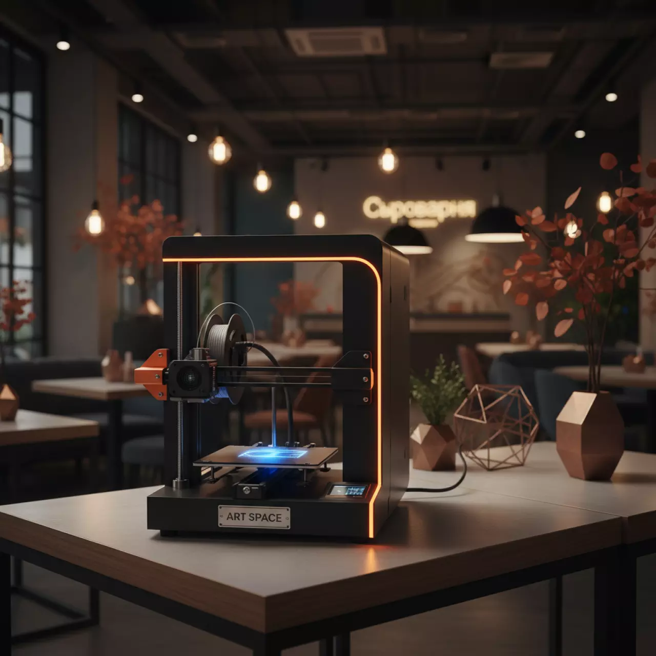 Аренда Принтер 3D Elegoo OrangeStrom Giga в ресторане «Сыроварня» — ART SPACE