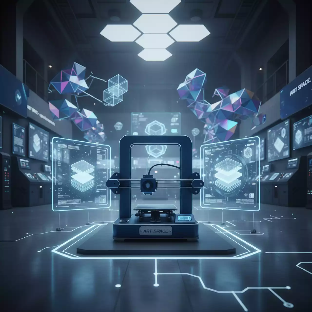 Аренда Принтер 3D Wanhao Duplicator D 12 300 в Green Flow Hotel — ART SPACE