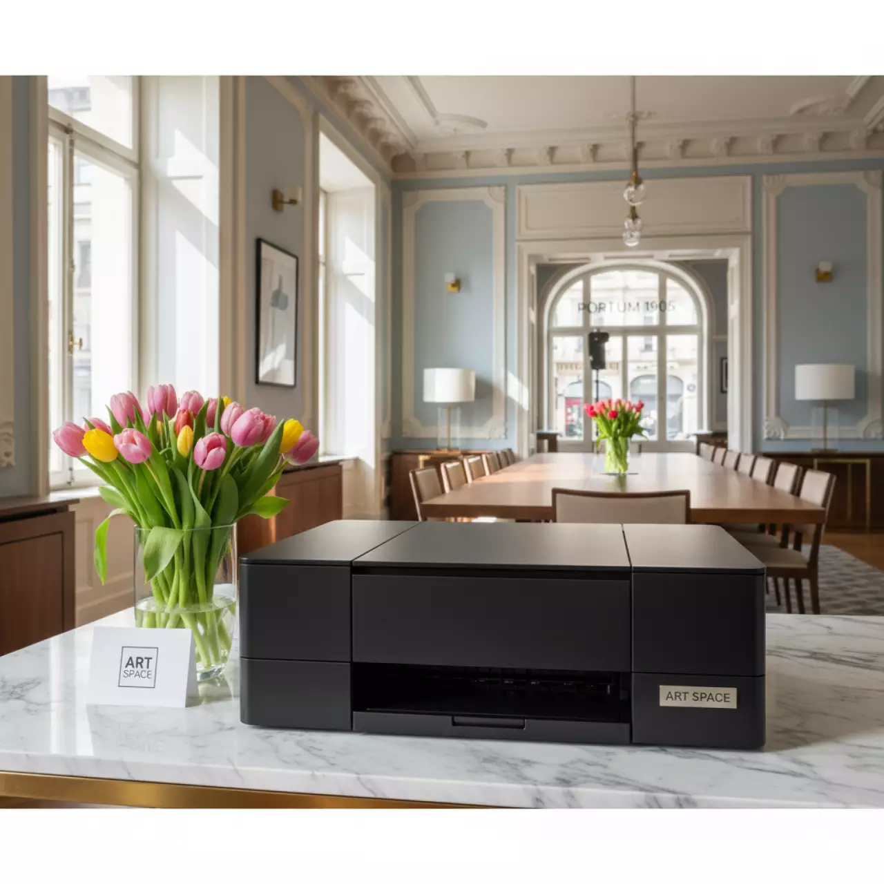 Аренда Принтер Brother HL L2340DWR HLL2340DWR1 в Boutique Hotel PORTUM 1905 — ART SPACE