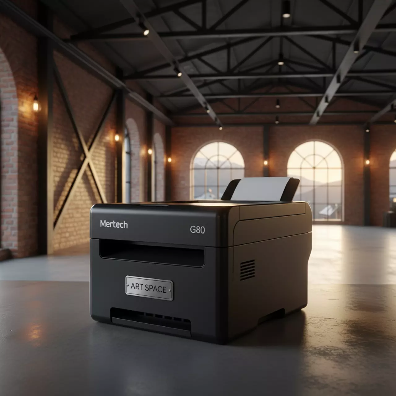 Аренда Принтер чековый Mertech G80 Wi Fi RS232 USB Ethernet black в ледовом дворце «Роза Хутор» — ART SPACE