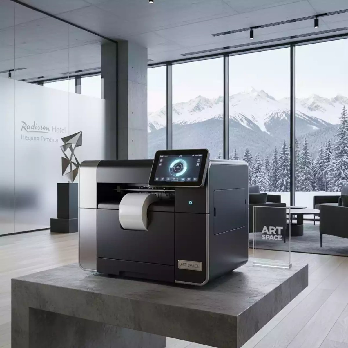 Аренда Принтер этикеток Epson ColorWorks TM C7500 C31CD 84012 в Radisson Hotel Rosa Khutor — ART SPACE