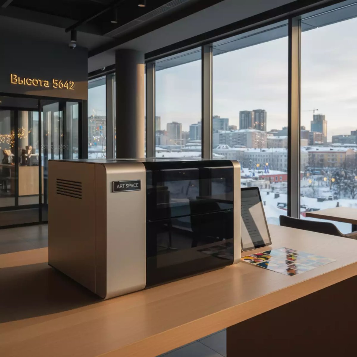 Аренда Принтер этикеток Epson CW C6500Ae в ресторане «Высота 5642» — ART SPACE