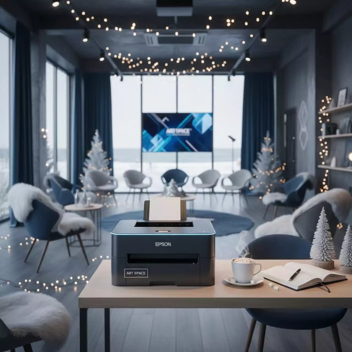 Аренда Принтер этикеток Epson LabelWorks LW 1000P C51CD 06200 в пляжном комплексе VinoGrad — ART SPACE