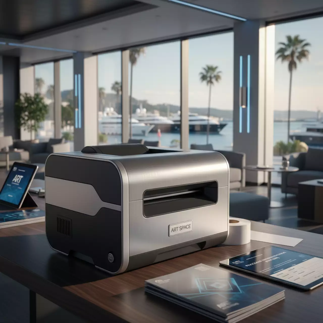 Аренда Принтер этикеток Godex DT2x на VIP теплоходе (Морпорт Сочи) — ART SPACE