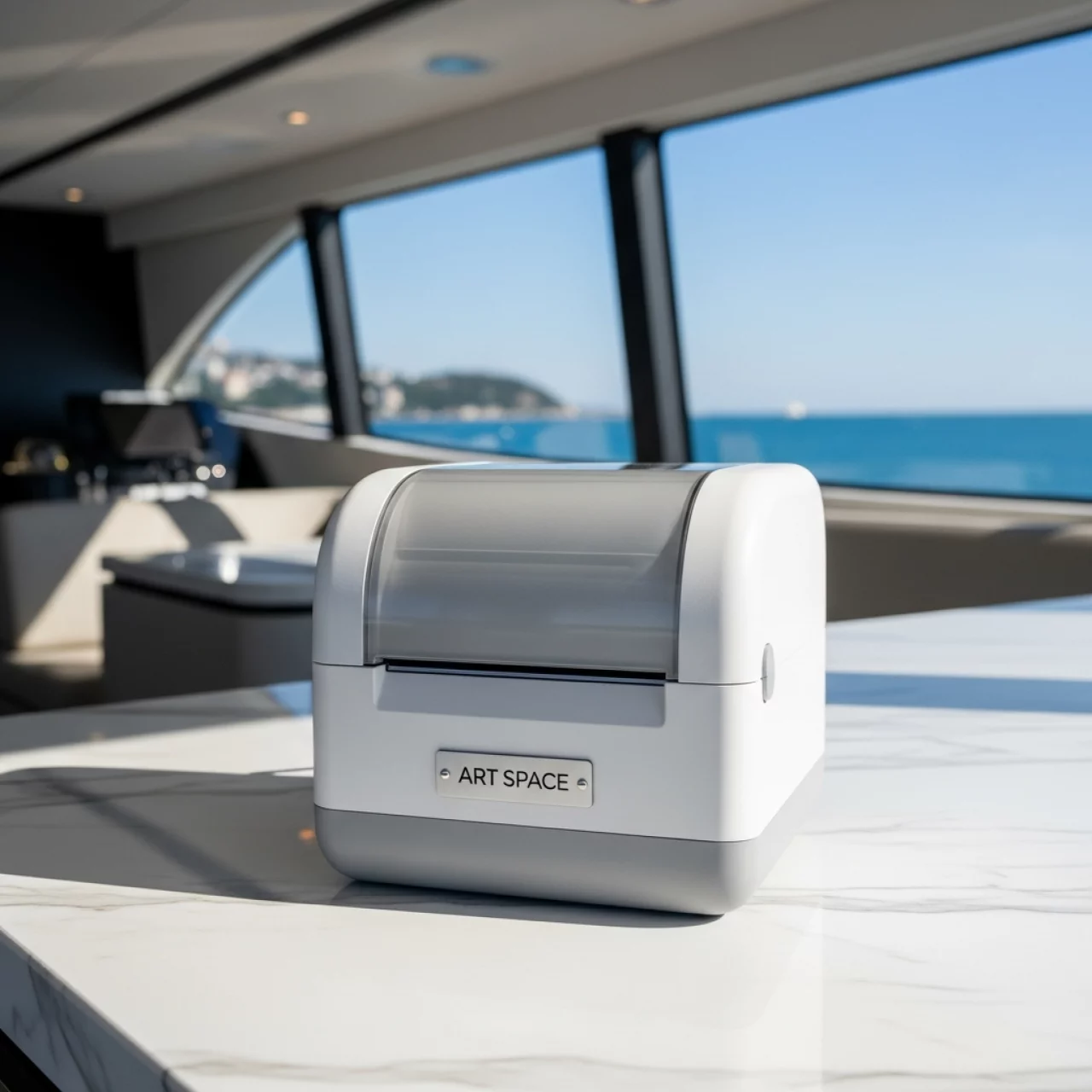 Аренда Принтер этикеток Godex RT200 SU на VIP теплоходе (Морпорт Сочи) — ART SPACE