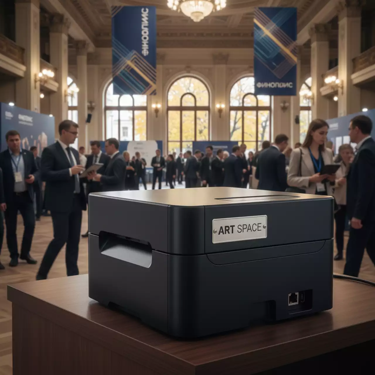 Аренда Принтер этикеток Mertech LP80 EVA RS232 USB Black в Зимнем театре — ART SPACE