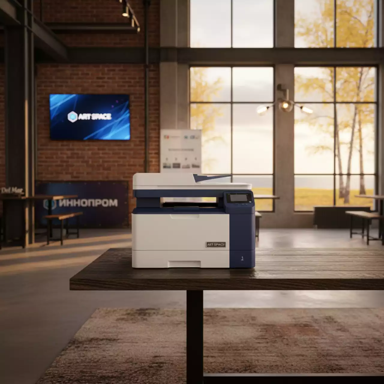 Аренда Принтер HP Color LaserJet Pro 4203dw в пляжном клубе Del Mar — ART SPACE