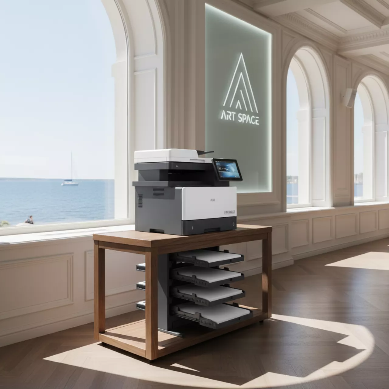 Аренда Принтер HP LaserJet Enterprise M609x в ресторане «Паруса» — ART SPACE