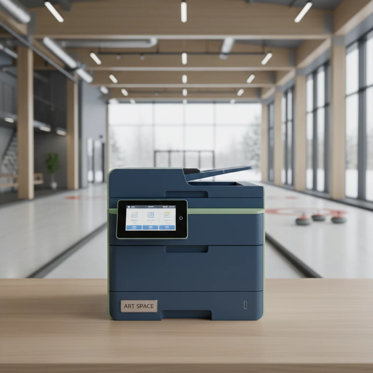 Аренда Принтер Катюша P247 в Керлинговом центре «Ледяной куб» — ART SPACE