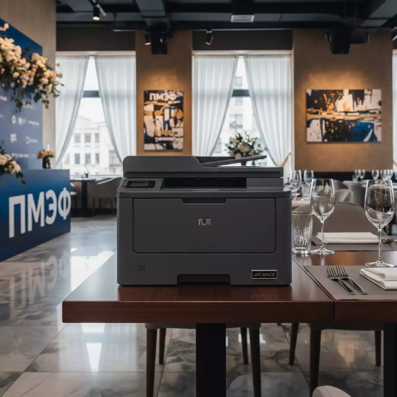 Аренда Принтер Kyocera ECOSYS P2235dn в ресторане «Магадан» — ART SPACE