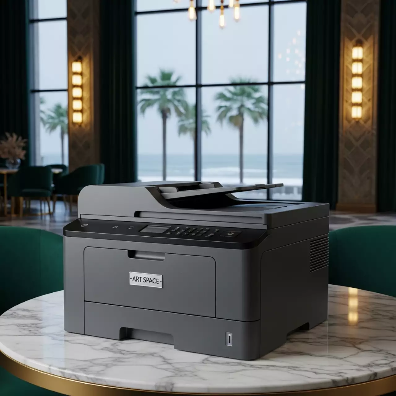 Аренда Принтер лазерный монохромный Катюша P140 1 ГГц 1 GB А4 1200 dpi в пляжном комплексе VinoGrad — ART SPACE