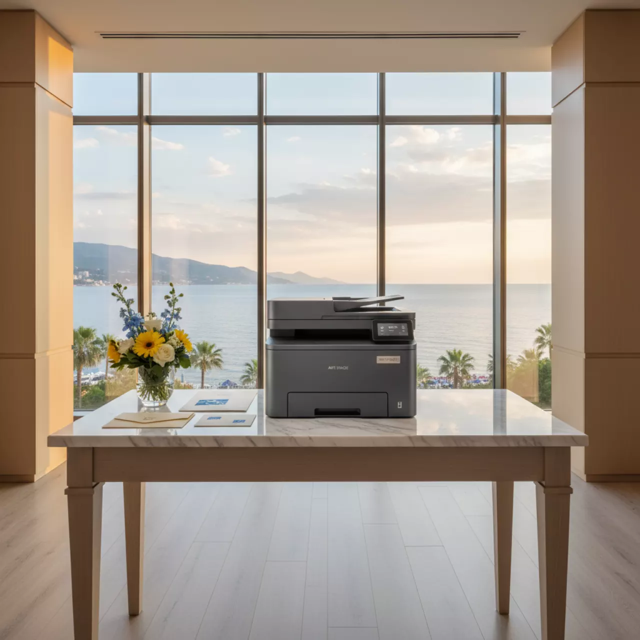 Аренда Принтер OKI B412dn в отеле Radisson Lazurnaya — ART SPACE