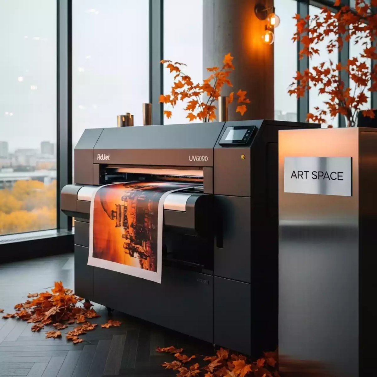 Аренда Принтер УФ RdJet UV6090 3xEPSON i3200 U1 600х900 мм в Panorama by Mercure — ART SPACE