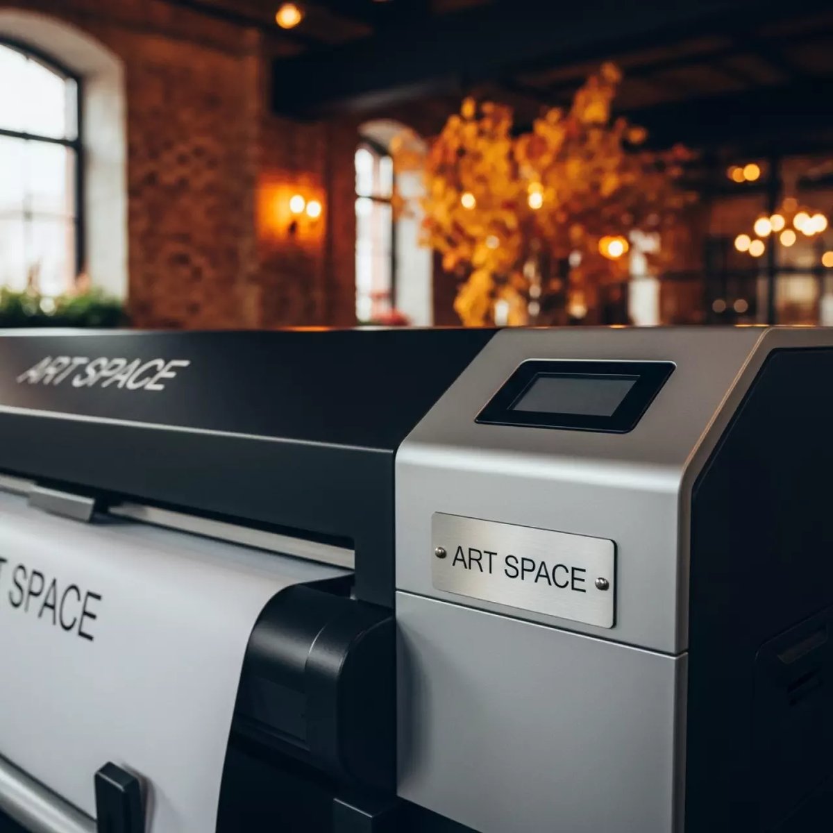 Аренда Принтер УФ Sprinter DPP 1316E в ресторане «Сыроварня» — ART SPACE