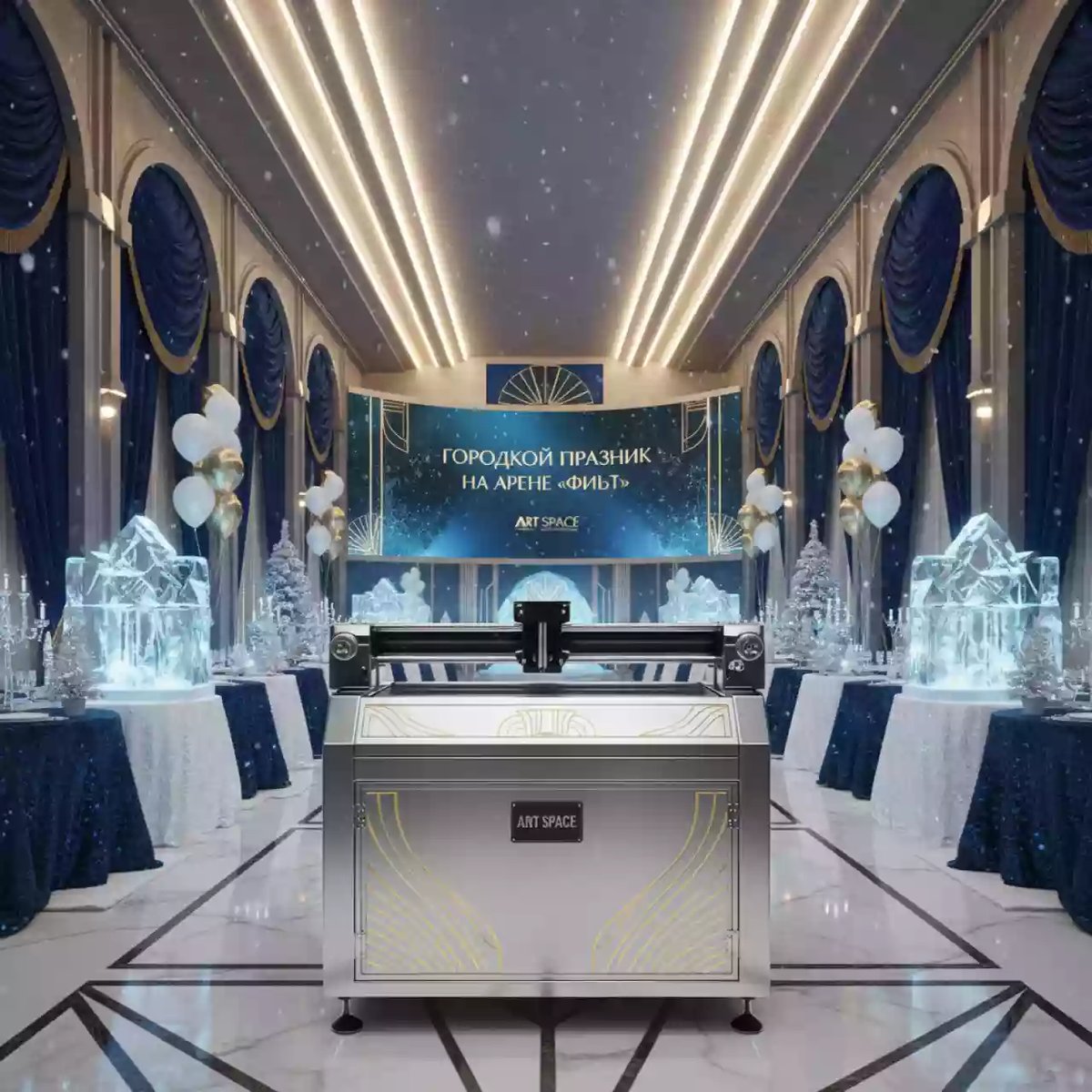 Аренда Принтер UV DTF рулонный Oric A 600 Pro на арене «Фишт» — ART SPACE