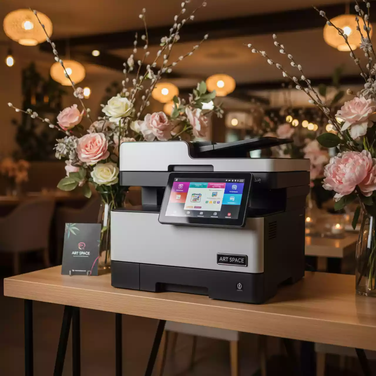 Аренда Принтер Xerox VersaLink B600DN VLB600DN в ресторане «Плакучая Ива» — ART SPACE