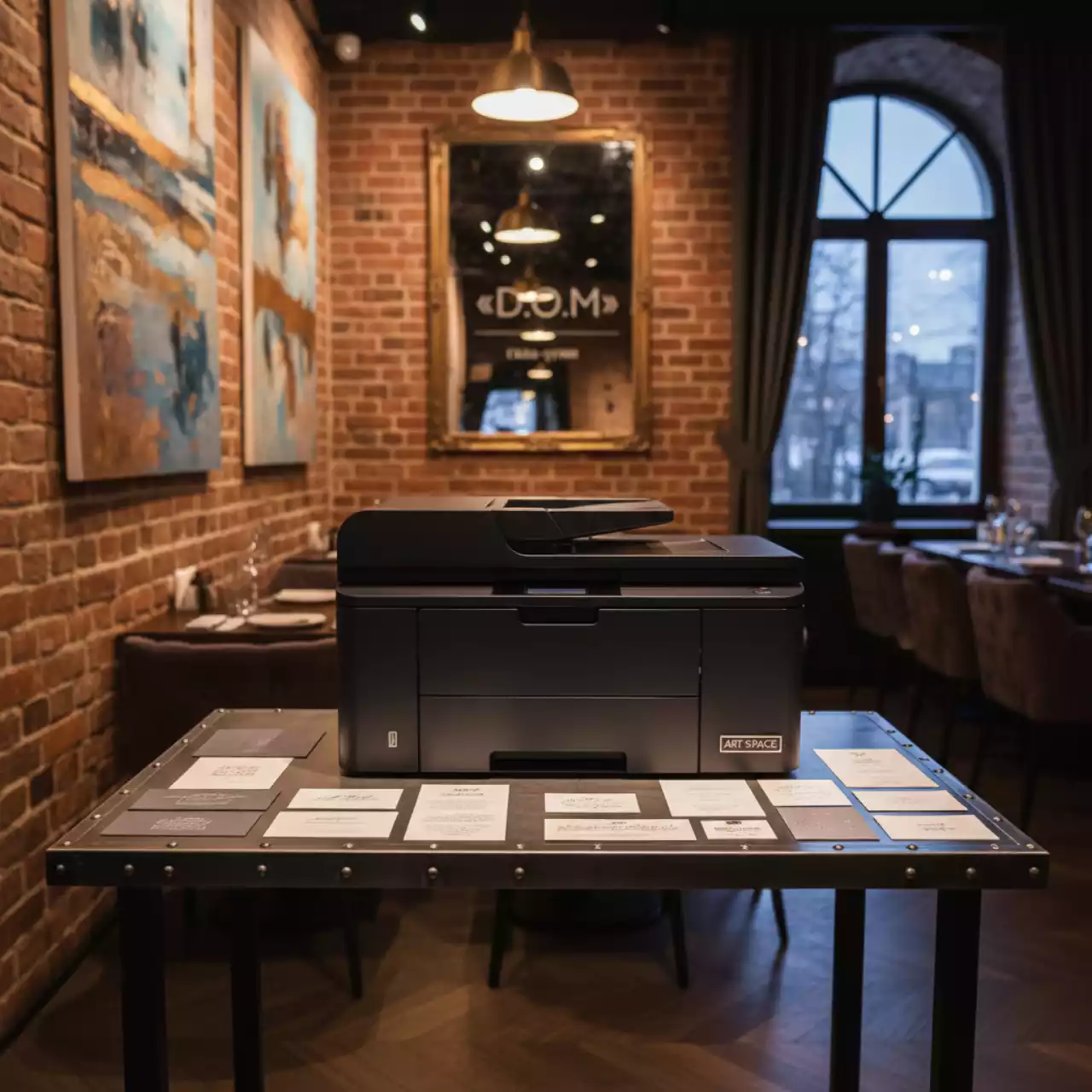 Аренда Принтеры струйные в ресторане «D.O.M» — ART SPACE